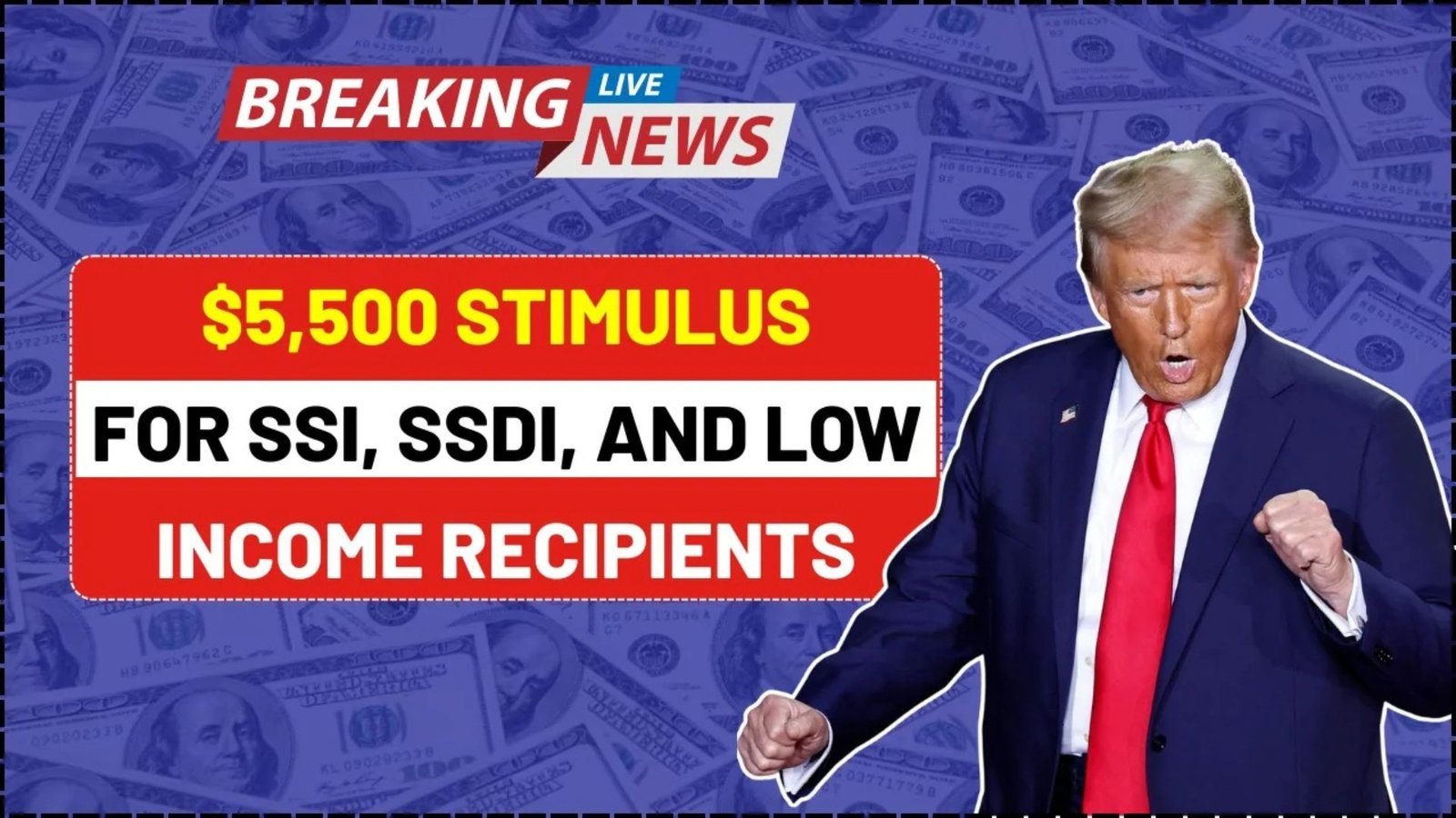 $5,500 Stimulus Check Update for SSI and SSDI Recipients
